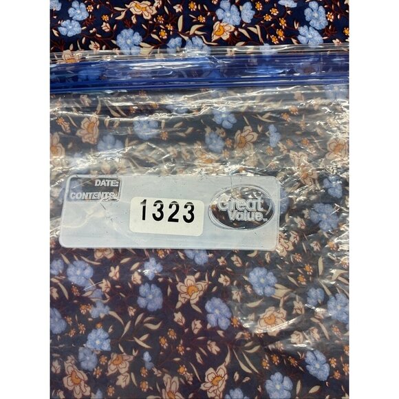 Sundance Boho Tunic Dress Long Sleeve Blue Floral Womens Size S Flowy - Picture 12 of 12